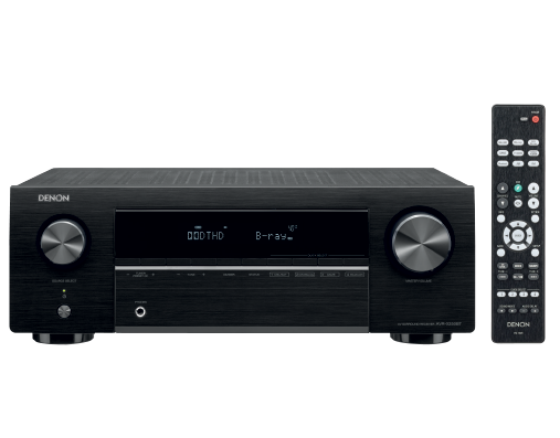 DENON AVR-X250BT 5.1 CH.4K ULTRA HD AV RECEIVER WITH BLUETOOTH